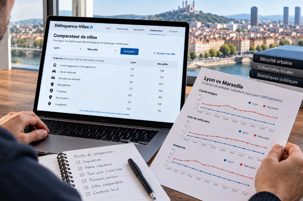 Comment comparer deux villes sans faire mentir les statistiques ?